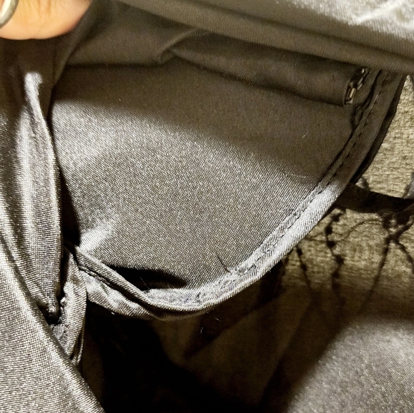 J.M.C Women's Vintage Black Sequins Beaded Long Sleeves Silk Evening Cardigan PS - Picture 11 of 12